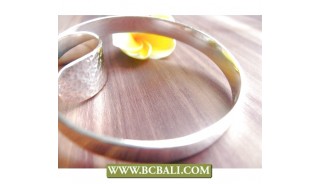 Cuff Bracelets Silver Alpaka Bali